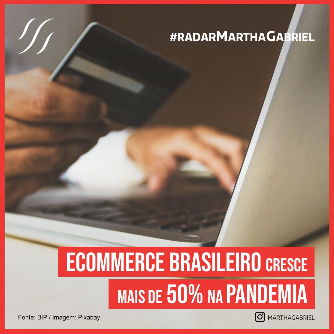 E-commerce brasileiro cresce mais de 50% na pandemia